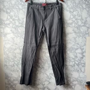 West Ace Men's Stretch Flex Chino Gray Trouser Size 32/30